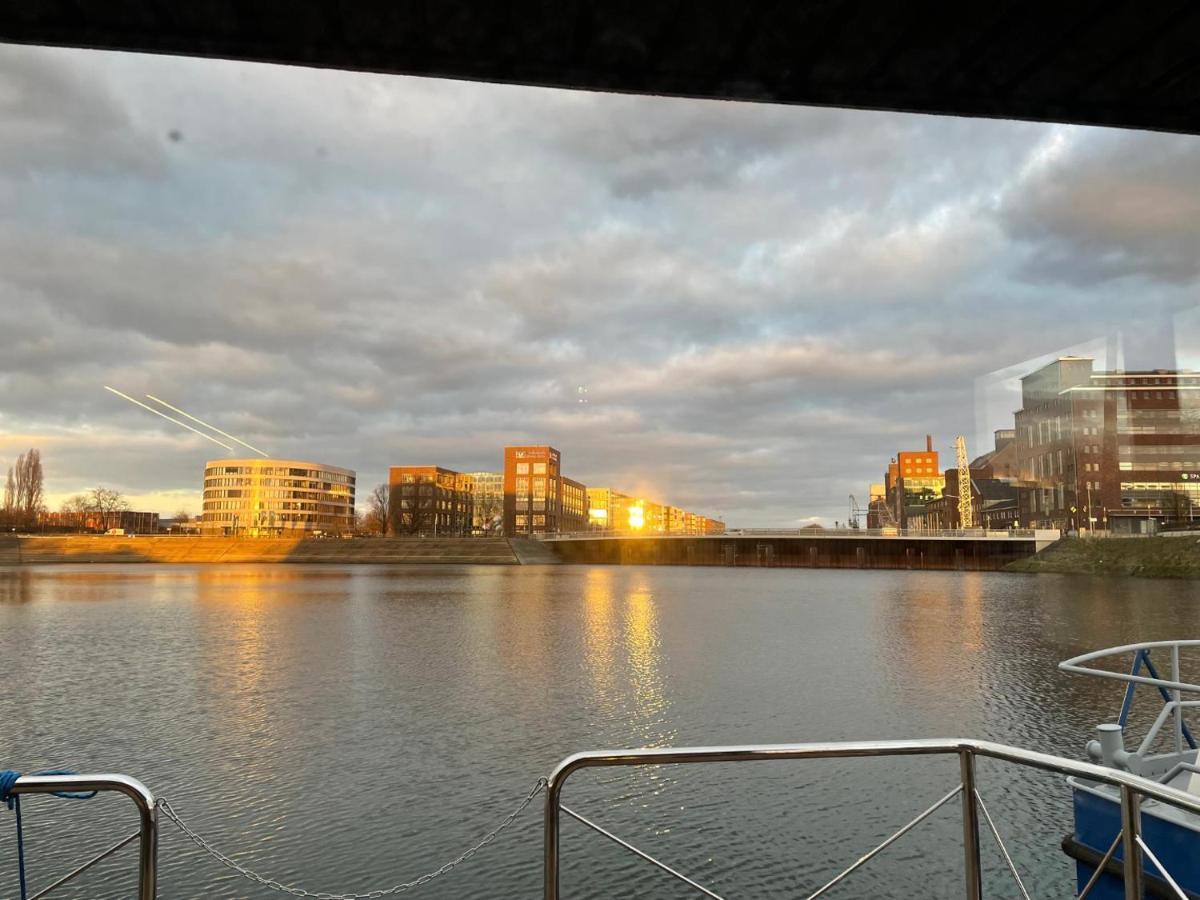 Hausboot Lore Duisburg Bagian luar foto