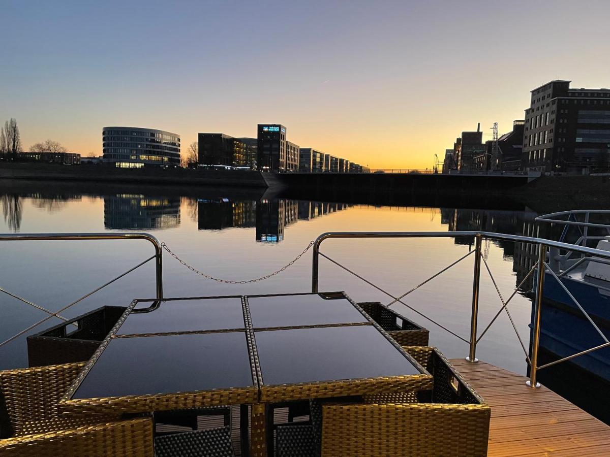 Hausboot Lore Duisburg Bagian luar foto
