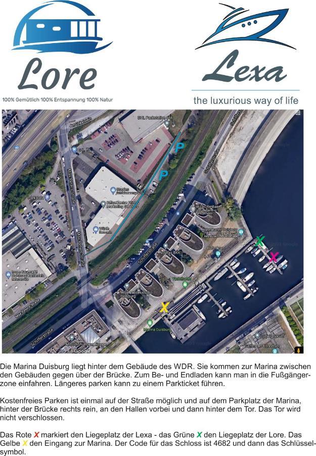 Hausboot Lore Duisburg Bagian luar foto